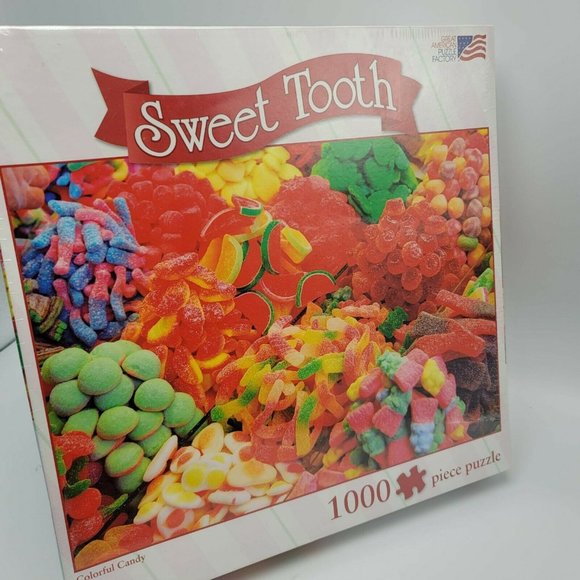 Great American Puzzle Factory Games Sweet Tooth Colorful Candy